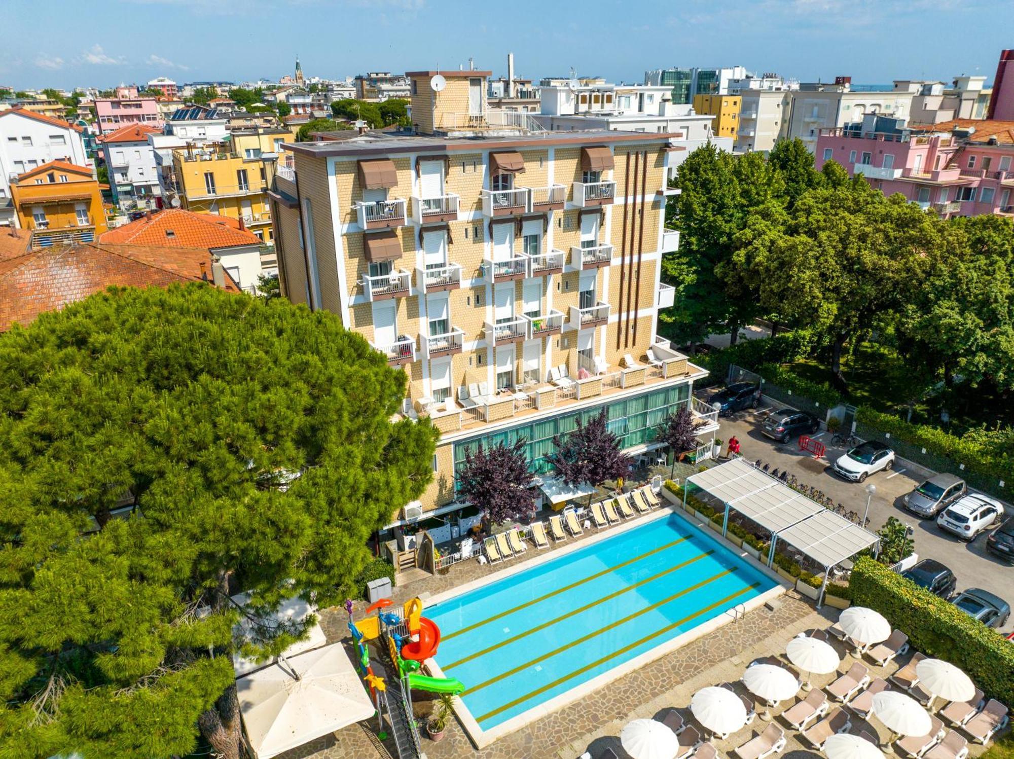 Lotus Hotel All Inclusive & Spiaggia Rimini Kültér fotó